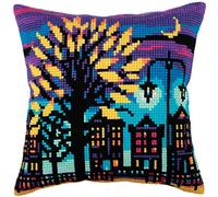 Collection d'Art Cushion KIT/TWILIGHT/40 X 40, Multi, 40 x 40cm, CD5285