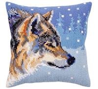 Collection D'Art Cushion KIT/Winter ANIMALS/40 X 40, Multi, 40 x 40cm