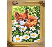 Collection D'Art Needlepoint Tapestry Kit 11.8"X15.75"-Fox