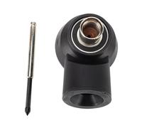 Collection Drill Adapter M22 to with Center Locator | Dry Drill Collection Attachment, ABS and Alloy Steel, Concrete and Stone Drilling, Vacuum