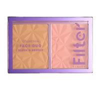 Collection Cosmetics Filter Finish Face Duo, Sculpt and Glow, Blush and Bronzer Palette,10g
