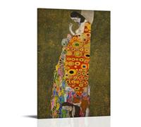 Collection Hope II 1907-1908 By Gustav Klimt Artists Works Printed Posters Wall Art Canvas Living Room Bedroom Decor Artworks 20x30inch(50x75cm)