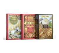 Collection Jules Verne - Sélection I - Contient 3 livres: Voyage au centre de la Terre, Le Tour du monde en quatre-vingts jours, Vingt Mille Lieues sous les mers (Bibliothèque RBA)