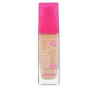 Collection Cosmetics Lasting Perfection Satin Foundation, Full Coverage, Anti-Ageing Effect, 24 Hour Wear, Contains Hyaluronic Acid, 27ml, Rose Porcelain Neutral