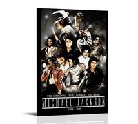 Collection Michael Jackson Vintage Poster Decorative Painting Canvas Wall Art Living Room Poster Bedroom Painting, Canvas Art Poster and Wall Art Picture Print Modern Family Room Decor 12x1