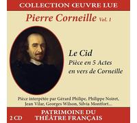 Collection Oeuvre LUE-Pierre Corneille-Vol. 1 : Le CID