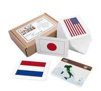 Collection of Country Flags Educational Flashcards (Premium full set)