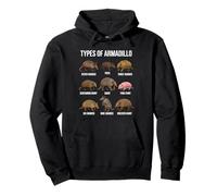 Collection Of Various Armadillo Species Pullover Hoodie