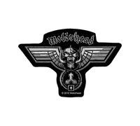 Collection Patch Hammered Warpig band Logo Official New Black Cut Out woven Collection Black