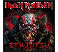 Collection Patch Senjutsu Back Cover Band Logo new Official Black Woven Collection Black