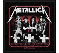 Collection Standard Patch Master Of Puppets Band new Official Black Collection Multicolor