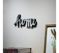 COLLECTIVE HOME - Mirrored Letters Sign, Decorative Acrylic Blocks, Freestanding Wood Tabletop Signs, Hanging Wall Decor, Decorative Word Signs (Home)