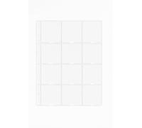 COLLECTOR 10 Pages for Self Adhesive Coin Holder album 12 pockets 2x2 holders page