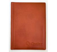 COLLECTOR Coin Album for 108 Mix Size Coins - Small, Medium, Large - Brown