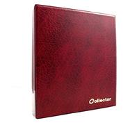 COLLECTOR Coin Album for 221 mix sizes coins - Album with pages, red dividers & index - Medium, Large, Small - TOYS_AND_GAMES