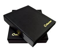 COLLECTOR Coin Album IN CASE for 221 mix sizes coins from small till large coin - with pages and red dividers + index - BLACK