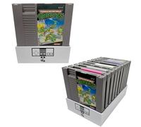 Collector Craft, White, NES Compatible Cartridge Holder, NES Game Tray, Holds 10 Games, Clutter Reducing, Retro Video Game Collection, works with Nintendo Entertainment System NTSC and PAL Cartridges