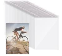 Collector Magazine Sleeves 23.5 x 29 cm Clear Plastic Sleeves Regular Comic Book Bags Resealable Cellophane Bags Protective Display for Comic Book, Magazines, Photos and