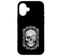 Collector Of Lost Worlds Skull Compass Map Explorer Case for iPhone 16