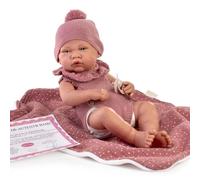 MuÑecas Antonio Juan 42 Cm Reborn Baby Pink Kids