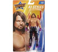 COLLECTOR WWE - AJ Styles - Summerslam Action Figure, bring home the action of the WWE - Approx 6"