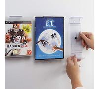 CollectorMount DVD Mount 1 Pack, Video Games, 45 Records and Blu-Rays, Shelf Stand or Wall Mount, Invisible, Adjustable