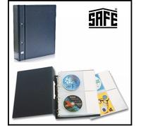 Collector's album CD DVD Format A4 Blue Safe 486 +10 Collection Sleeves for 40