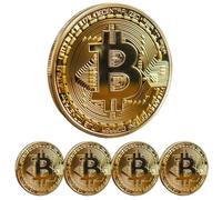 Collector's Edition Bitcoin Coin - Commemorative Cryptocurrency Perfect for Crypto Enthusiasts, Coin Collectors, and Gifts