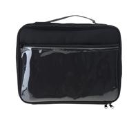 Collector's Pin Display Box with 6 Pages, Holds Large Capacity Pins, Durable Polyester Organizer Wall Mount Pins