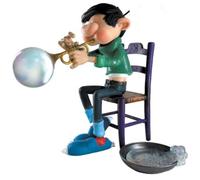 COLLECTOYS PLASTOY : GASTON - FIGURE - GASTON INVENTION: THE SOAP BUBBLE TRUMPET