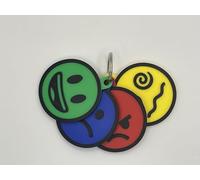 Colledge-Shop Zones of Regulation Keychain | Emotional Regulation Tool for SEND, Autism, ADHD
