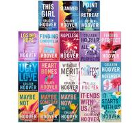 Colleen Hoover Collection 18 Books Set (Ugly Love, November 9, Confess, Without Merit, Heart Bones, Losing Hope, Finding Cinderella, Hopeless, Maybe Not, Maybe Now, Slammed & It Ends with Us)