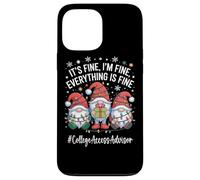 College Access Advisor Gnome Everything Is Fine Christmas Case for iPhone 13 Pro Max