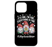 College Access Advisor Gnome Everything Is Fine Christmas Case for iPhone 16 Pro Max