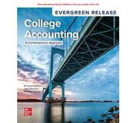 College Accounting (A Contemporary Approach): 2026 Release ISE
