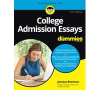 College Admission Essays For Dummies (For Dummies (Career/Education))