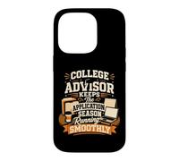 College Advisor Keeps The Application Season On Track Case for iPhone 14 Pro