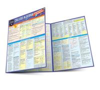 College Algebra Equations & Answers: A Quickstudy Laminated Reference Guide (Quickstudy Reference Guide)