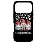 College Bound Coach Gnome Everything Is Fine Funny Christmas Case for iPhone 17 Pro
