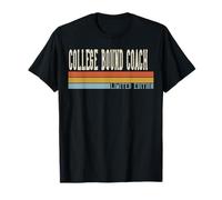 College Bound Coach Week Retro Vintage Back to School Day T-Shirt