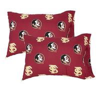 College Covers Everything Comfy Florida State Seminoles Pillowcase Pair - Solid (Includes 2 Standard Pillowcases)