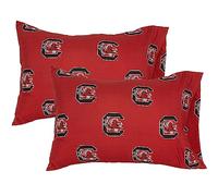 College Covers Everything Comfy South Carolina Gamecocks Pillowcase Pair - Solid (Includes 2 Standard Pillowcases)