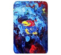 College Covers Kansas Jayhawks Sublimated Soft Throw Blanket, 42" x 60"