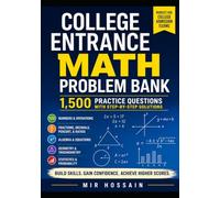 College Entrance Math Problem Bank: 1,500 Practice Questions with Step-by-Step Solutions
