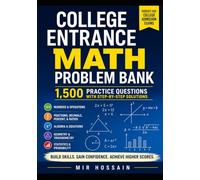 College Entrance Math Problem Bank: 1,500 Practice Questions with Step-by-Step Solutions