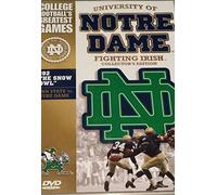 College Football's Greatest Games University of Notre Dame Fighting Irish 1992 The Snow Bowl (Penn State vs. Notre Dame)