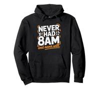 College Freshman Never Made 8am Class Year Sleep Skipper Pullover Hoodie