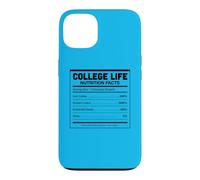 College Life Nutrition Facts Funny University Student Humor Case for iPhone 13