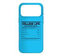 College Life Nutrition Facts Funny University Student Humor Case for iPhone 17 Pro Max