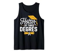 College Masters Degree Graduation 2026 Three Degrees Hotter Tank Top